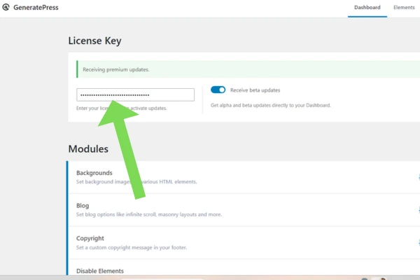 Generatepress Premium License Key for free